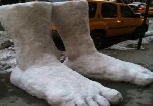 Two feet of snow