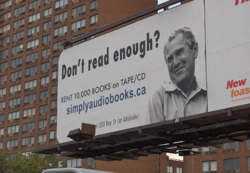 bush (5999 visits) Don't read enough? bush