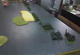 Dwarf defeat 2 (1255 visits) The Goblin archers ran quickly up the hill in the center of the field in perfect placement to pincus... Dwarf defeat 2