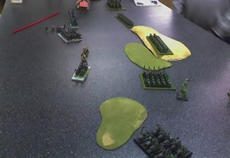 Dwarf defeat 3 (1288 visits) During the first turn the wolf riders and gobo spearmen couldn't master themselves and started out a... Dwarf defeat 3