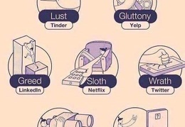 Where to go for seven sins (36 visits) Where to go for seven sins