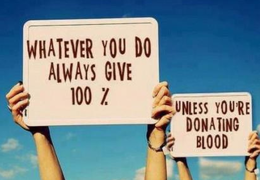 Always Give 100%... (718 visits) Always Give 100%...