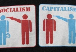 The difference between socialism and capitalism is subtle