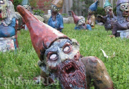 Zombie gnomes attack!