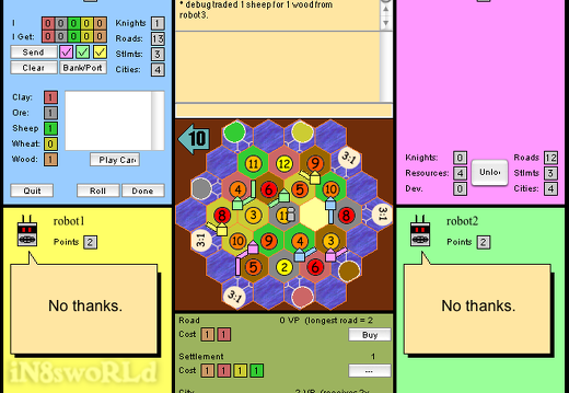 JSettlers - The Settlers of Catan in Java