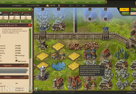 Lord of Ultima - City view (3285 visits) Lord of Ultima - City view