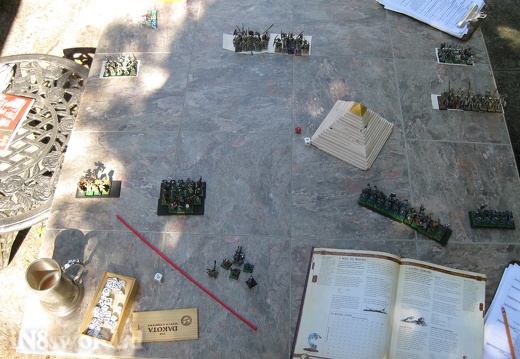 3-Turn 1B - Skeletons advance