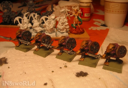 Another rank of Skaven to add to the unit