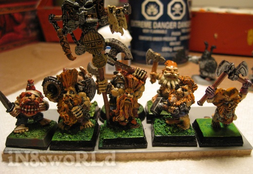 Dwarf army units