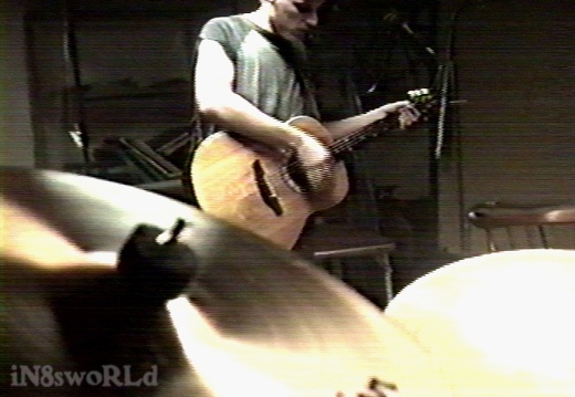 Nate strums in the basement (3956 visits) Nate strums in the basement