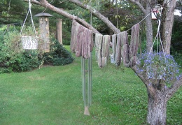 Drying some skeins