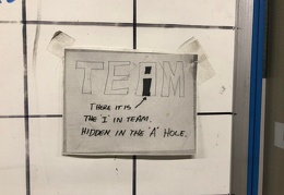 There is an i in Team