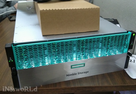 HPE Nimble Storage 11.5TB array