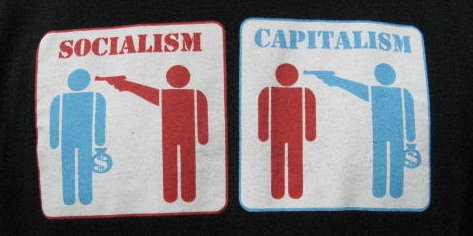 The difference between socialism and capitalism is subtle